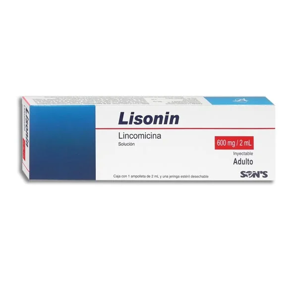 Lisonin Adto 600 Mg Sol Iny 1